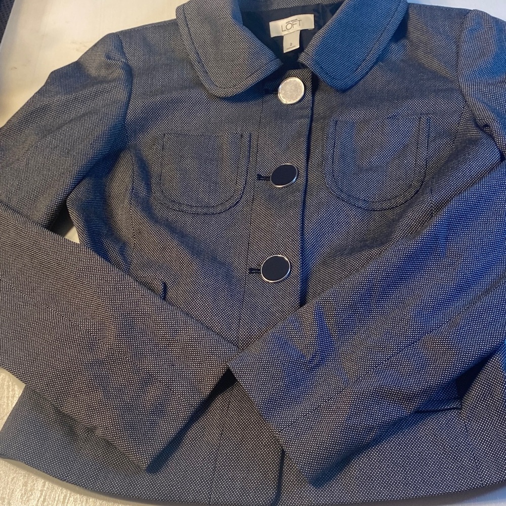 LOFT Kids Navy Blazer